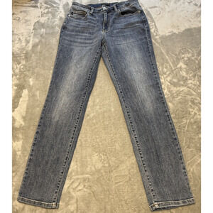 Judy Blue Slim Straight Jeans Stretch Denim Women 11/30 Slim Fit JB821MD